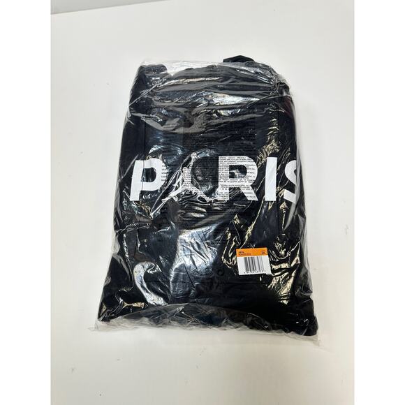 Nike Jordan Paris Saint-Germain PSG Hoodie Black Size XXL BQ4200-010 New - Picture 10 of 10